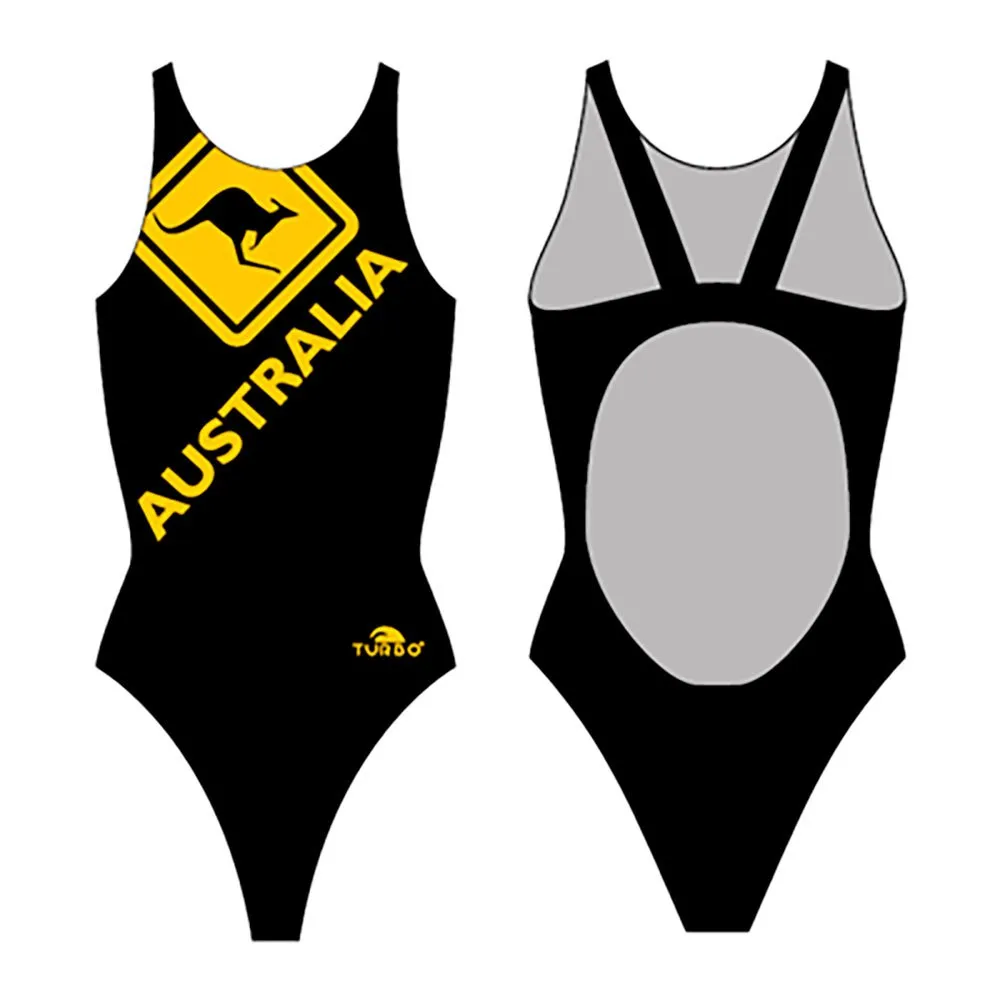 Turbo Australia Kangaroo Signal Pro Resist Badetøy female Turbo Australia Kangaroo Signal Pro Resist Badetøy female