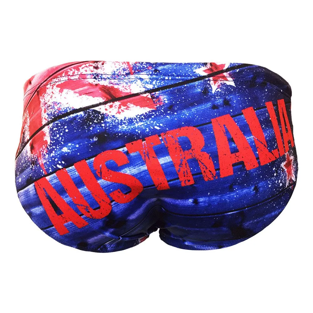 Turbo Australia Wood Badetrusser male
