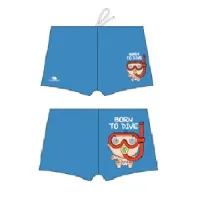 Turbo Born To Dive Badeshorts Boxer male