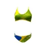 Turbo Brazil Bikini male, Green / yellow, 7-8Y