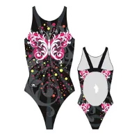 Turbo Butterfly Stars Pro Resist Badetøy female Turbo Butterfly Stars Pro Resist Badetøy female