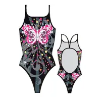 Turbo Butterfly Stars Tynn Stropp Badedrakt Turbo Butterfly Stars Tynn Stropp Badedrakt