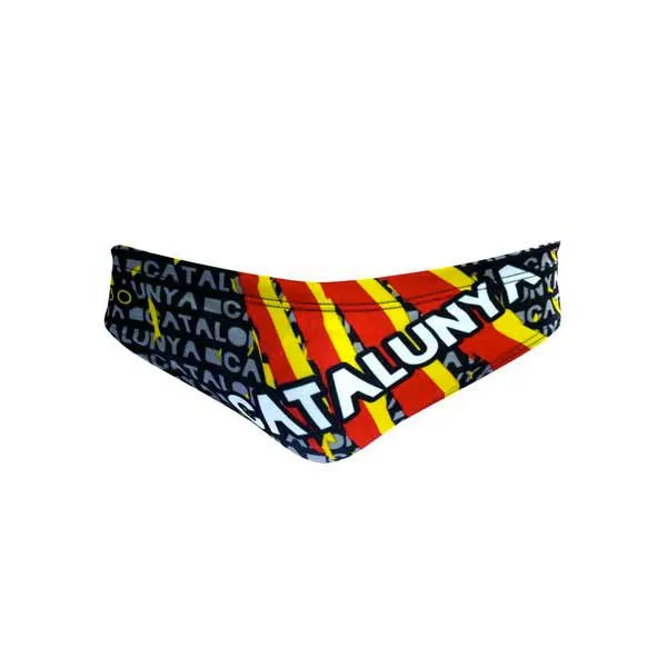 Turbo Catalonia Pro Resist Badetrusser male, Black, 7-8Y