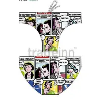 Turbo Comic Badetrusser male Turbo Comic Badetrusser male