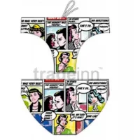 Turbo Comic Badetrusser male Turbo Comic Badetrusser male
