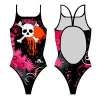 Turbo Flowers And Skulls Badetøy female Turbo Flowers And Skulls Badetøy female