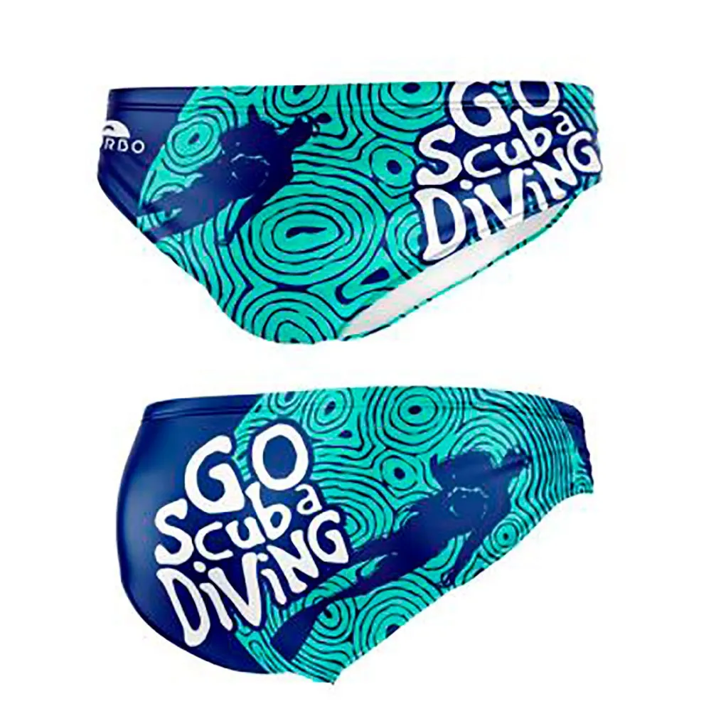 Turbo Go Scuba Badetrusser male Turbo Go Scuba Badetrusser male