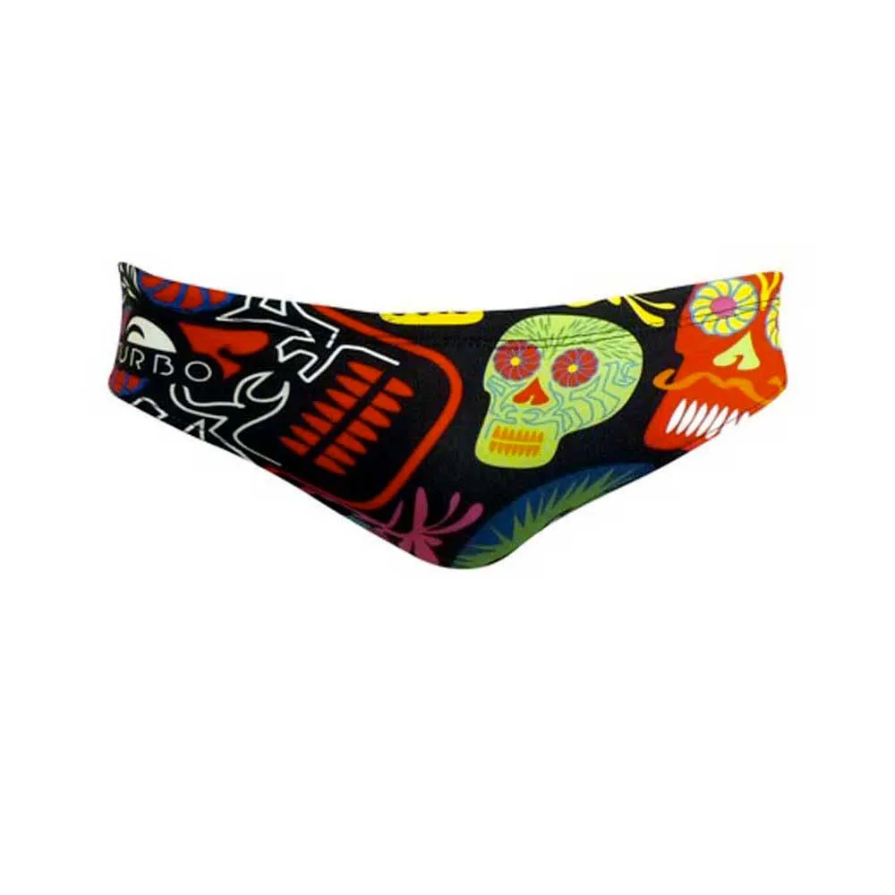 Turbo Halloween Skulls Badetrusser male