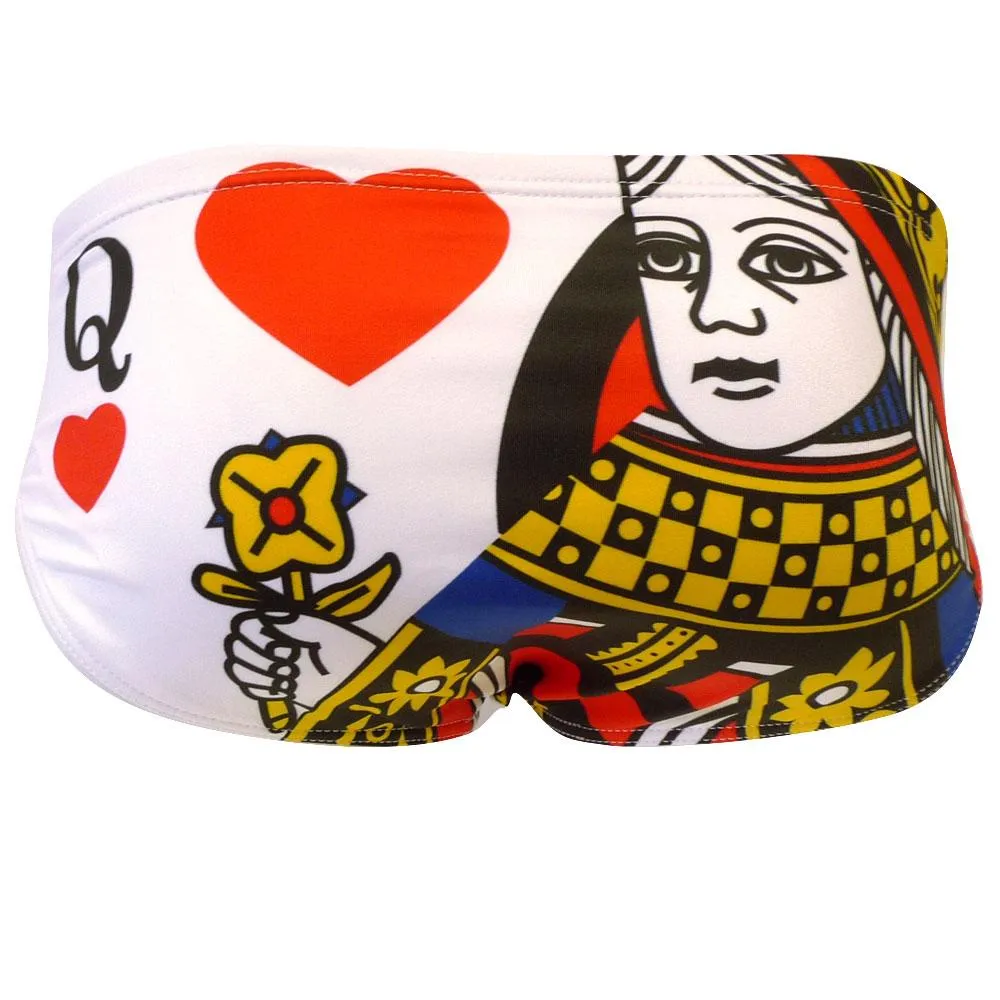 Turbo Heart Queen Badetrusser male