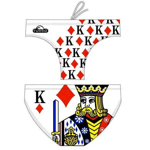 Turbo King Of Hearts Badetrusser male