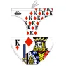 Turbo King Of Hearts Badetrusser male