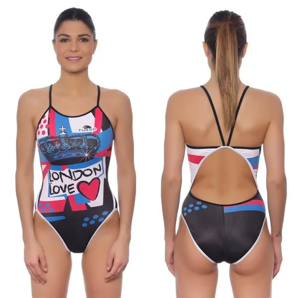 Turbo London Love Badetøy female Turbo London Love Badetøy female