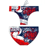 Turbo Maori Flag Waterpolo Badetrusser male Turbo Maori Flag Waterpolo Badetrusser male