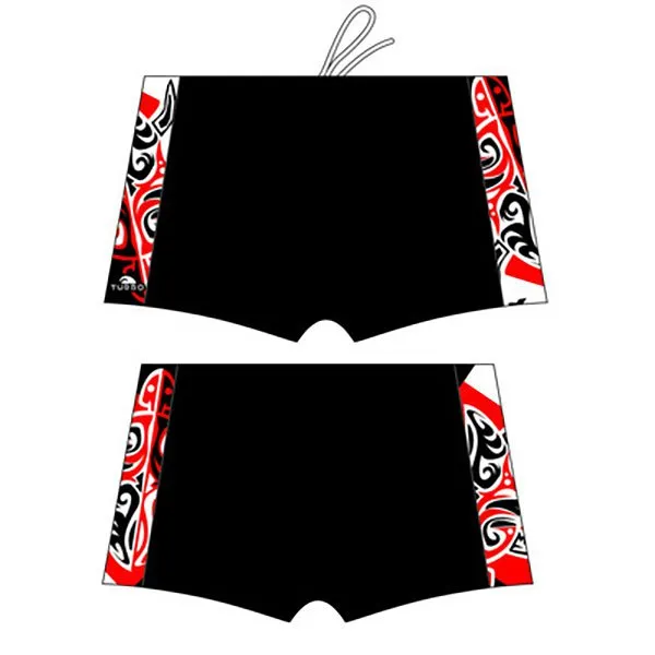 Turbo Maori Skin Tattoo Badeshorts Boxer male