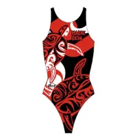 Turbo Maori Skin Tattoo Badetøy female
