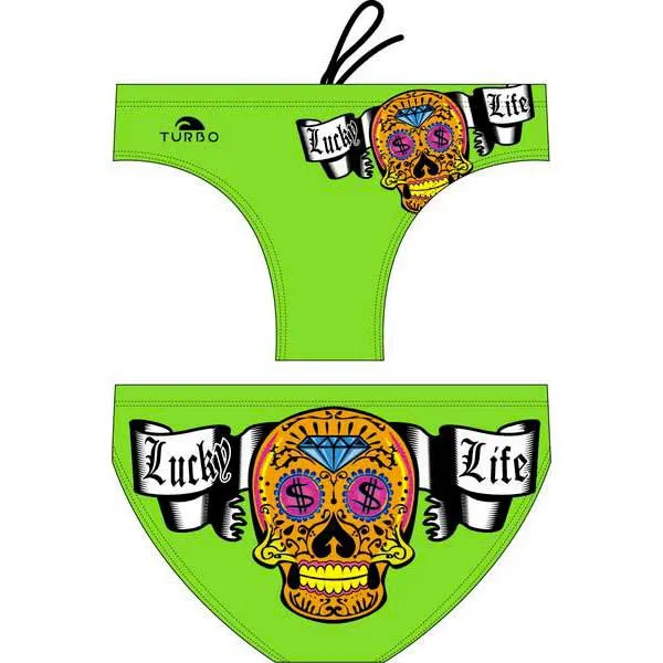 Turbo Money Skull Badetrusser male