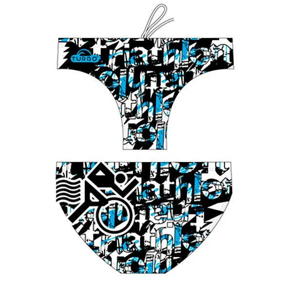 Turbo Multi Triathlon Waterpolo Badetrusser male Turbo Multi Triathlon Waterpolo Badetrusser male