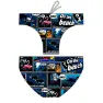 Turbo New Comic Waterpolo Badetrusser male