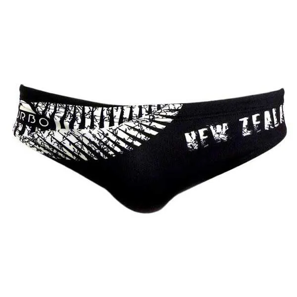 Turbo New Zealand Badetrusser male, Black 2, 4XL