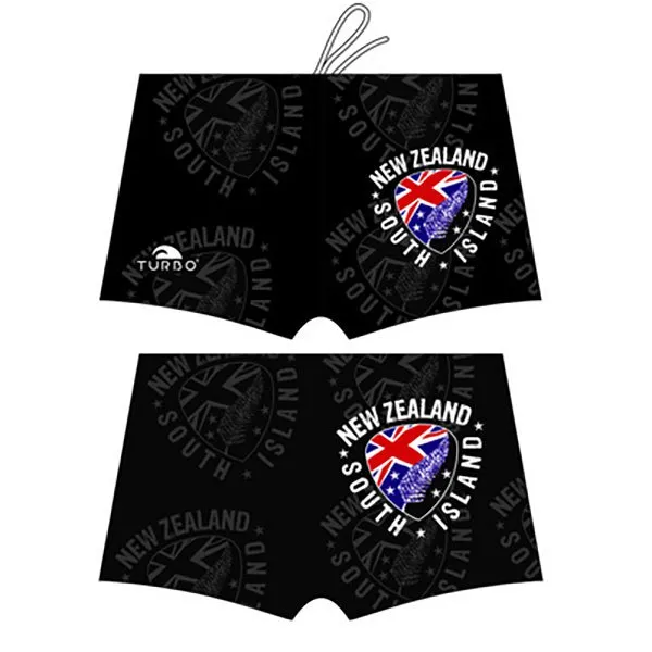 Turbo New Zealand Shield Badeshorts Boxer male