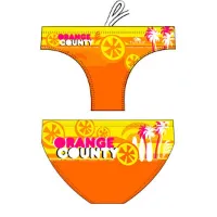 Turbo Orange Country Badetrusser male