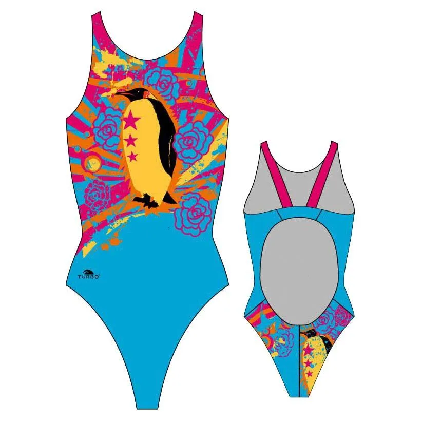 Turbo Pingu Pro Resist Badetøy female, Sky blue Turbo Pingu Pro Resist Badetøy female, Sky blue