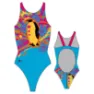 Turbo Pingu Pro Resist Badetøy female, Sky blue