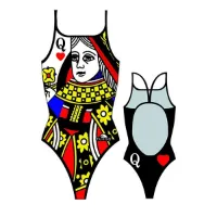 Turbo Queen Of Hearts Badetøy female