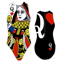 Turbo Queen Of Hearts Badetøy female Turbo Queen Of Hearts Badetøy female