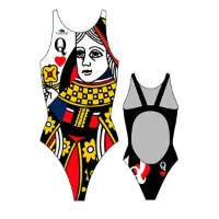 Turbo Queen Of Hearts Badetøy female Turbo Queen Of Hearts Badetøy female