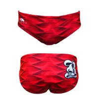 Turbo Red Waves Badetrusser male Turbo Red Waves Badetrusser male