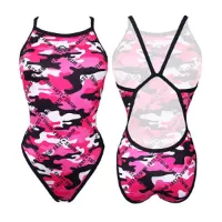 Turbo Revolution Camo Letters Badetøy female