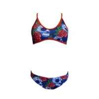 Turbo Roses&skulls Bikini female Turbo Roses&skulls Bikini female