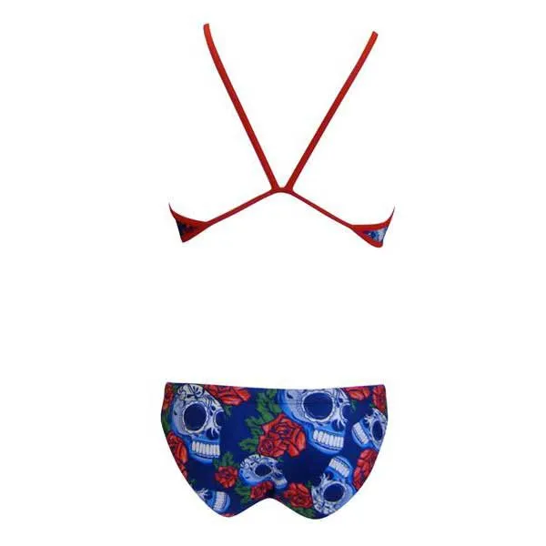 Turbo Roses&skulls Bikini female Turbo Roses&skulls Bikini female