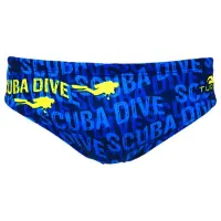 Turbo Scuba Dive Flash Badetrusser male Turbo Scuba Dive Flash Badetrusser male