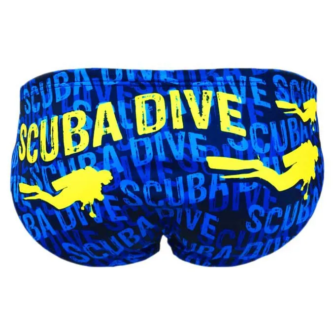 Turbo Scuba Dive Flash Badetrusser male