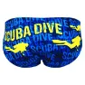 Turbo Scuba Dive Flash Badetrusser male