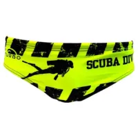 Turbo Scuba Diver Badetrusser male