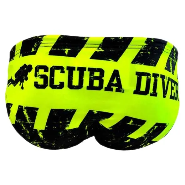 Turbo Scuba Diver Badetrusser male