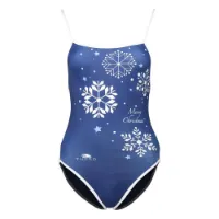 Turbo Snow Christmas Badetøy female Turbo Snow Christmas Badetøy female