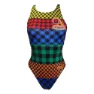 Turbo Tartan College Badetøy female