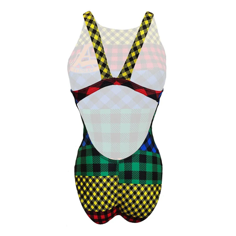 Turbo Tartan College Badetøy female