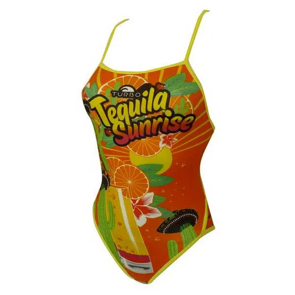 Turbo Tequila Sunrise Tynn Stropp Badedrakt female Turbo Tequila Sunrise Tynn Stropp Badedrakt female