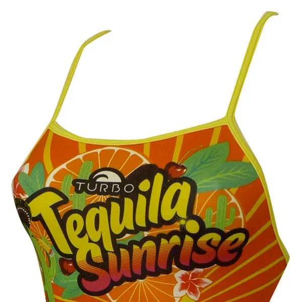 Turbo Tequila Sunrise Tynn Stropp Badedrakt female Turbo Tequila Sunrise Tynn Stropp Badedrakt female