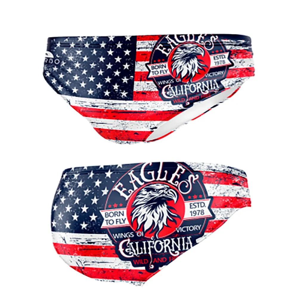 Turbo Usa Wings Eagle Badetrusser male