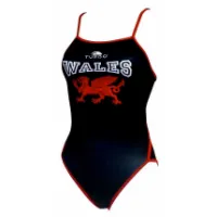 Turbo Wales Dragon Tynn Stropp Badedrakt female Turbo Wales Dragon Tynn Stropp Badedrakt female