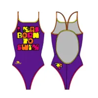 Turbo Was Born To Swim Tynn Stropp Badedrakt female