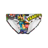 Turbo Yeah Comic Badetrusser male