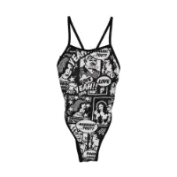 Turbo Yeah Comic Tynn Stropp Badedrakt female