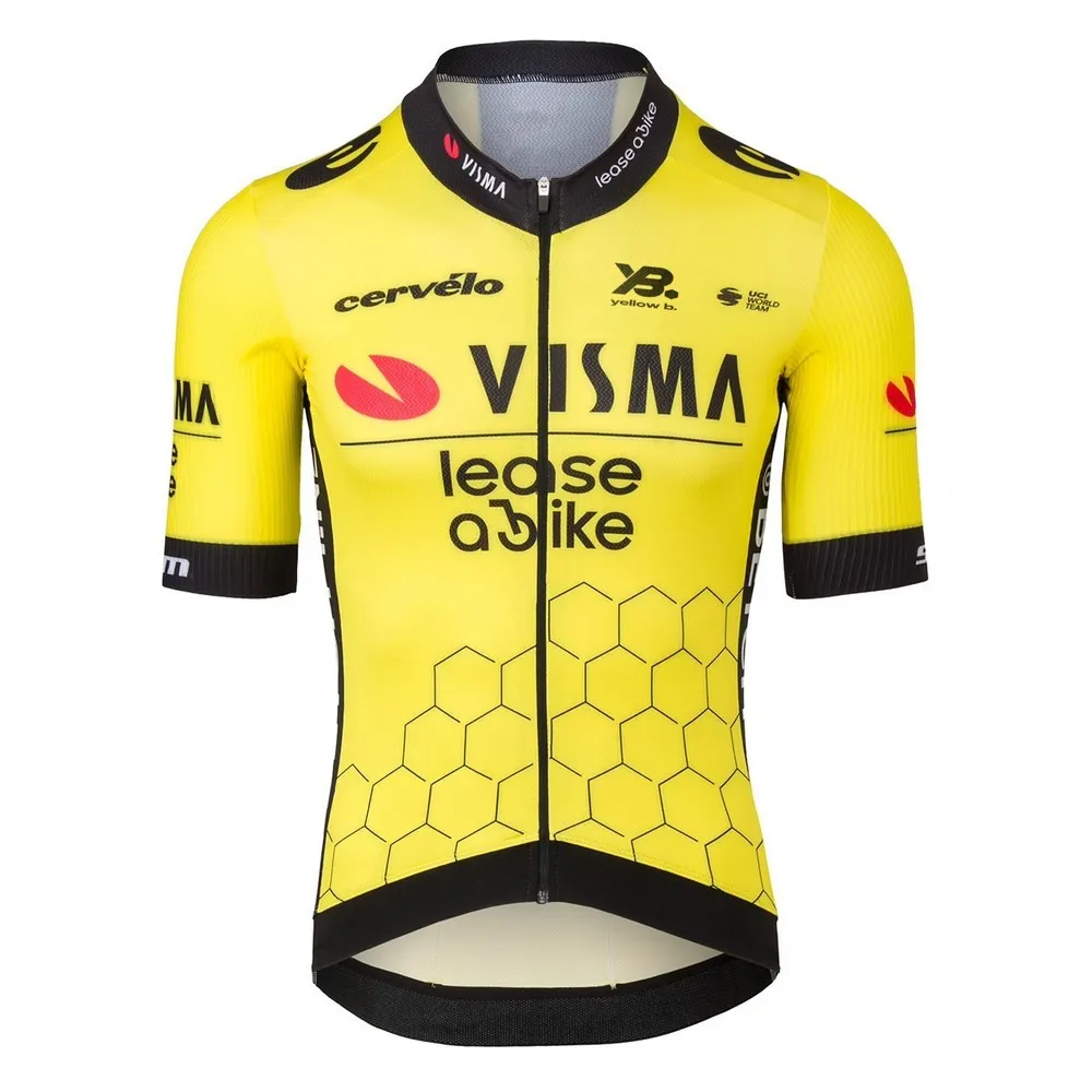 Tvl Team Visma Lease A Bike Premium Aero 2025 Kort Ermet Trøye
